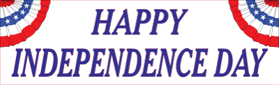 Happy Independence Day Banner - Design 1