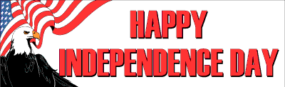 Happy Independence Day Banner - Design 2