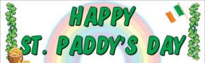 Happy St. Paddy's Day Banner