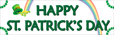 Happy St. Patrick's Day Banner (Design #6)