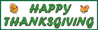 Happy Thanksgiving Banner (Design #1)