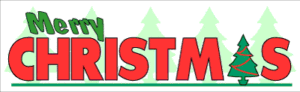 Merry Christmas Banner (Design #3)