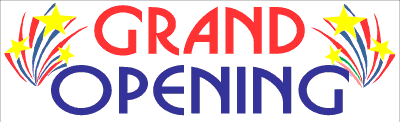 Grand Opening Banner (Design #5)