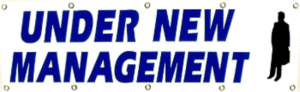 Under New Management Banner