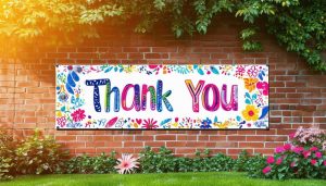 Thank You Banner