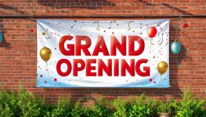 Grand Opening Banner