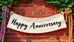 Happy Anniversary Banner