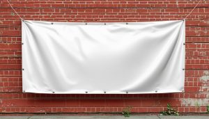 White Banner